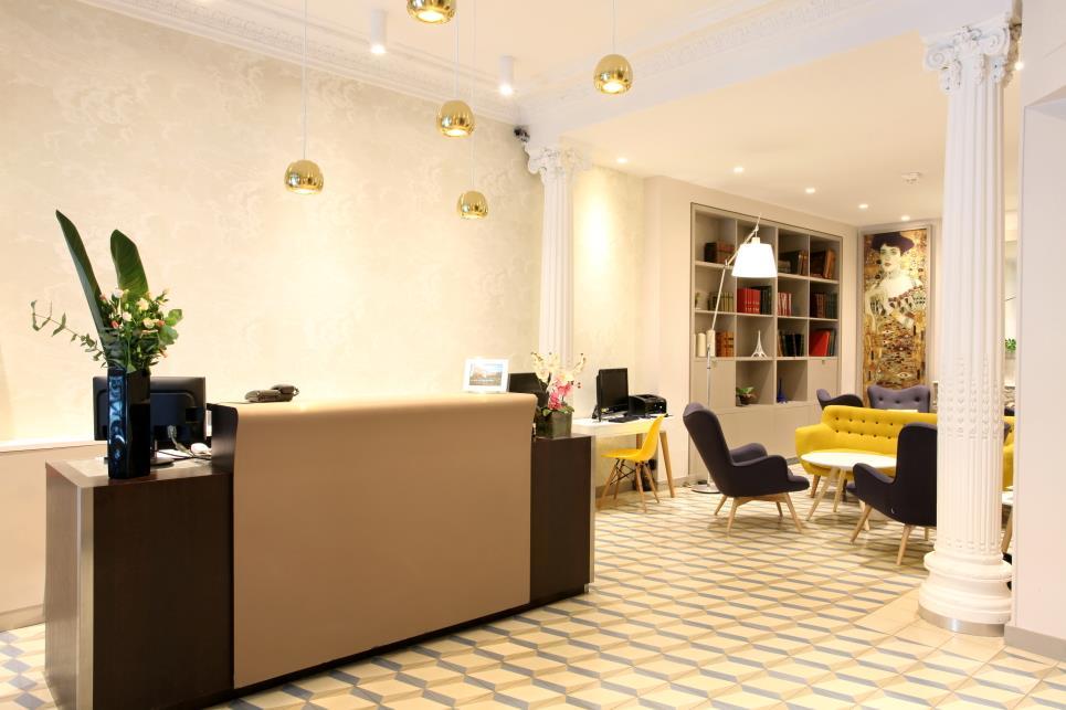 Golden Tulip Washington Opera Hotel Paris Interior foto