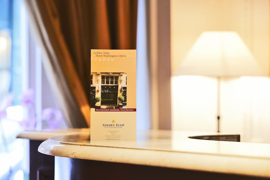 Golden Tulip Washington Opera Hotel Paris Bagian luar foto